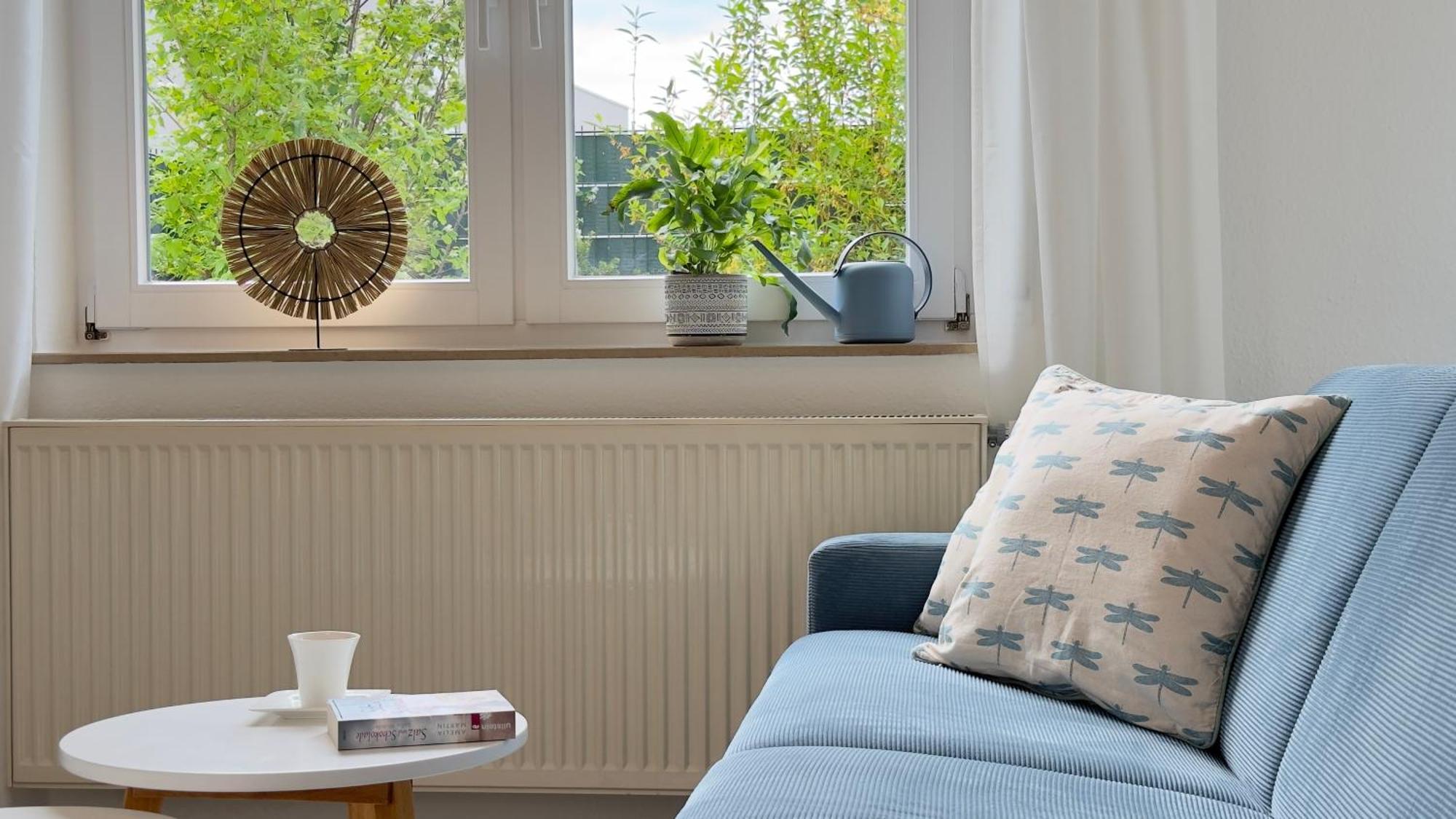 Fewo Am Park - 4P, Boxspringbett, Balkon, Smarttv, Gesundbrunnen, Familienfreundlich Галль Экстерьер фото