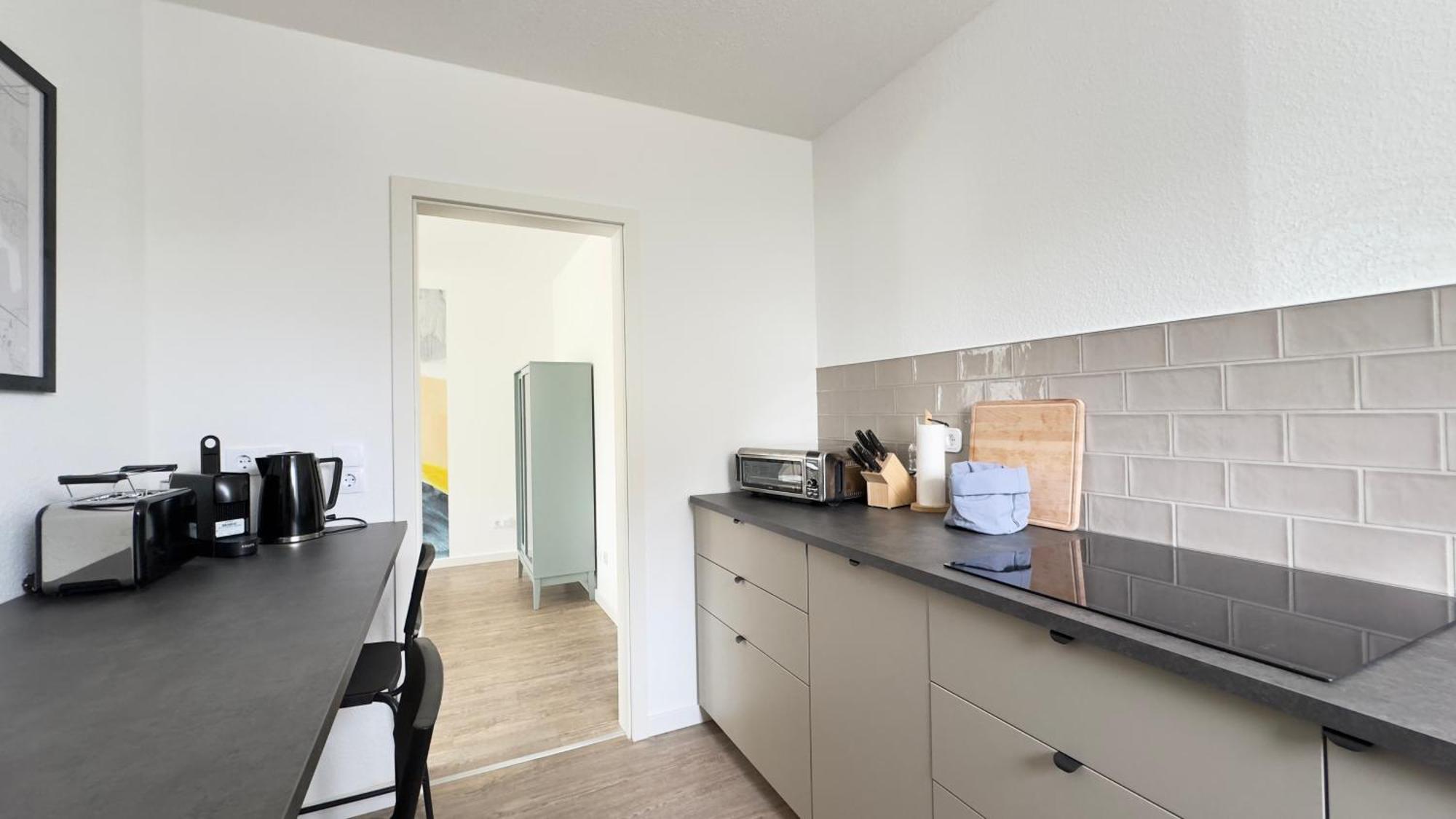 Fewo Am Park - 4P, Boxspringbett, Balkon, Smarttv, Gesundbrunnen, Familienfreundlich Галль Экстерьер фото